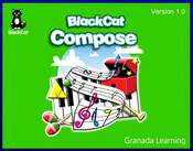 link to and image of Black Cat Compose auditory learning software