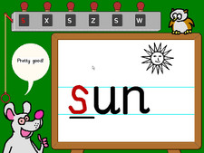 image of Claude and Maude early learning letter literacy software