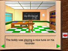 screen shot of Tell a Tale preschool early reading software