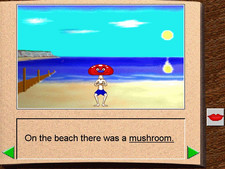 screen shot of Tell a Tale preschool early reading software