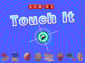 link to and image of Touch It Food touch screen special education game software