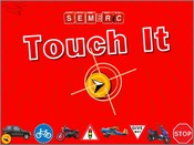screen shot of Touch It Transport touch screen software game