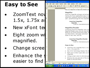 image of Zoom Windows docked left