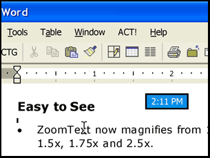 image of Zoom Windows full window with freeze window
