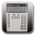link to calculator keyguard and image of large key calculator with keyguard